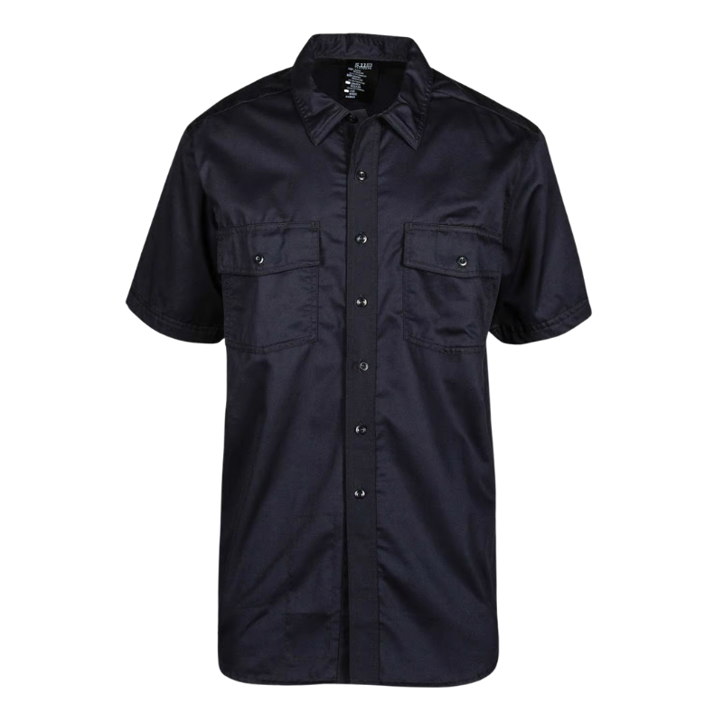 Company Short Sleeve Shirt | Fire Navy, Fire Med Blue