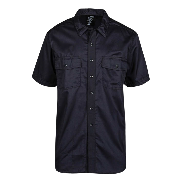 Company Short Sleeve Shirt | Fire Navy, Fire Med Blue