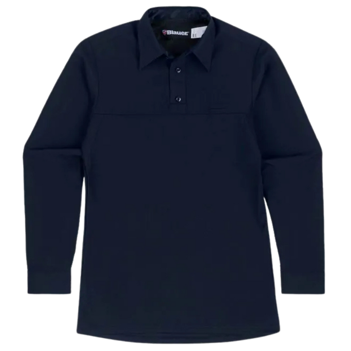 Men's Long Sleeve Polyester ArmorSkin Base Shirt | Navy