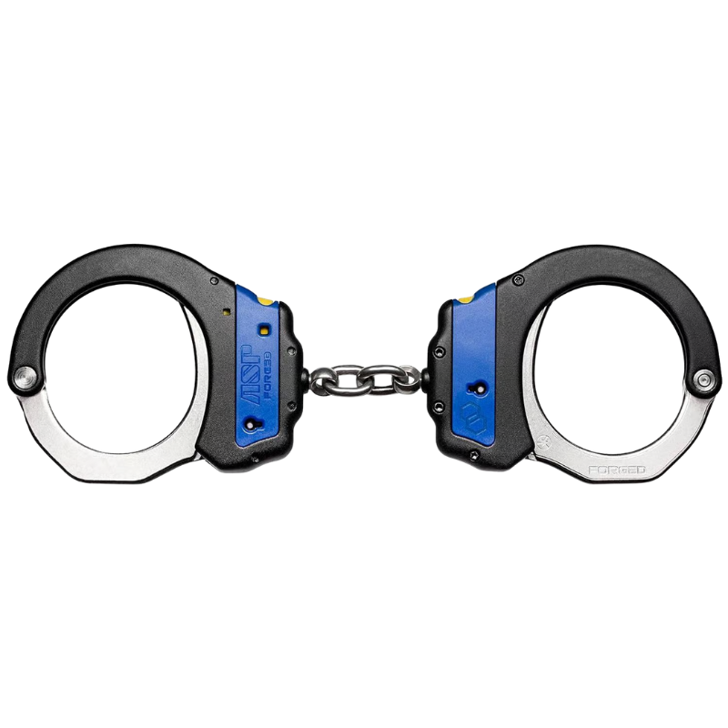Ultra Plus Chain Identifier Handcuffs | Blue