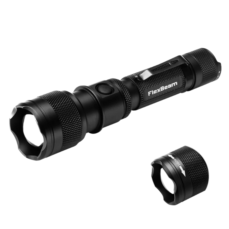 FlexBeam 1200LM Thread-Zoom Hunting Flashlight