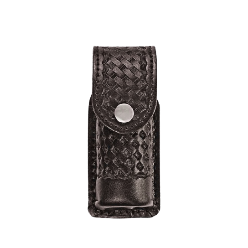 AirTek Basketweave Closed OC Pepper Spray Holder | Nickel Snap