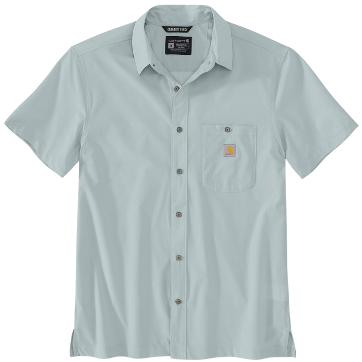 Force Sun Defender Woven Relaxed Short Sleeve Shirt | Dew Drop