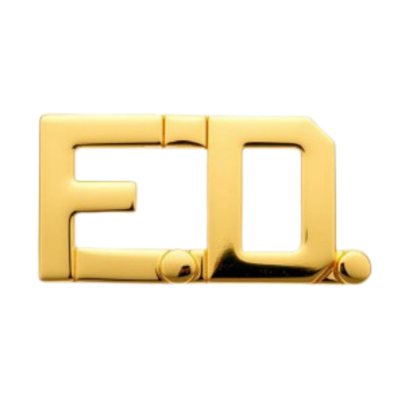 F.D 1/2" Collarbrass | Gold, Nickel