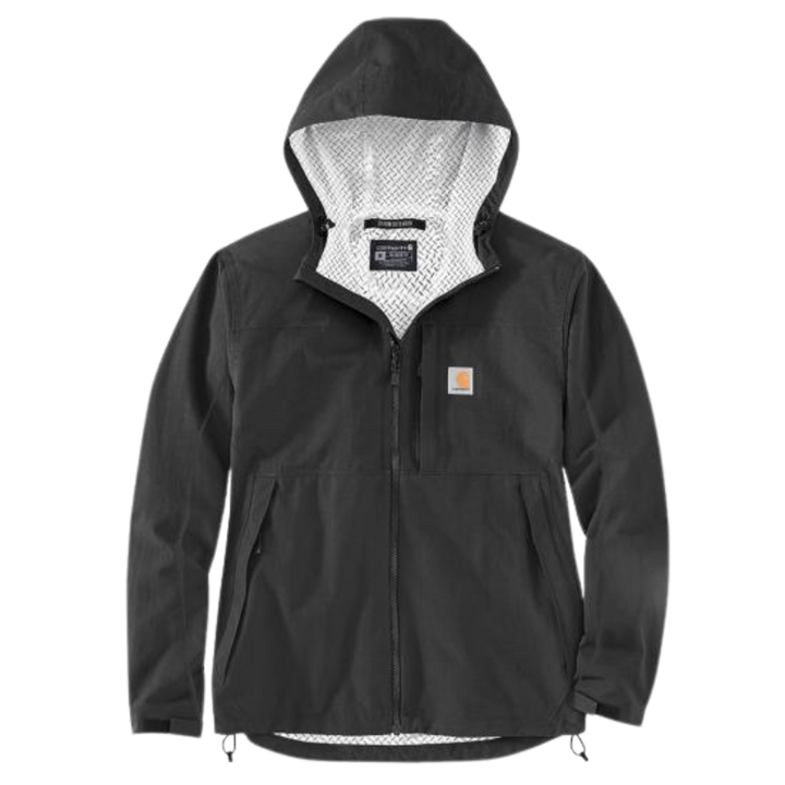 Monterey Lightweight Waterproof Packable Jacket | Black