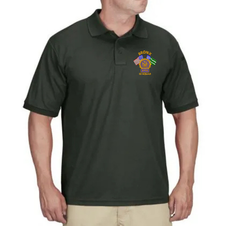 52 Squad Short Sleeve Uniform Polo | Black, Navy, Tan, Grey, Light Blue, Green