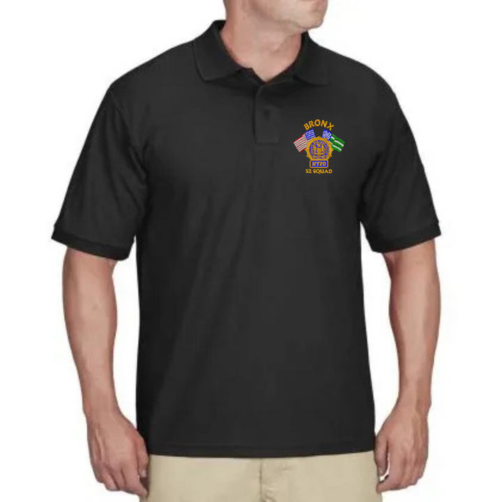 52 Squad Short Sleeve Uniform Polo | Black, Navy, Tan, Grey, Light Blue, Green