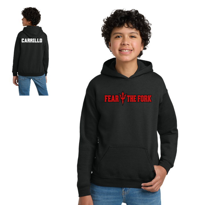 Fear The Fork Hoody Unisex Adult &amp; Youth | Black