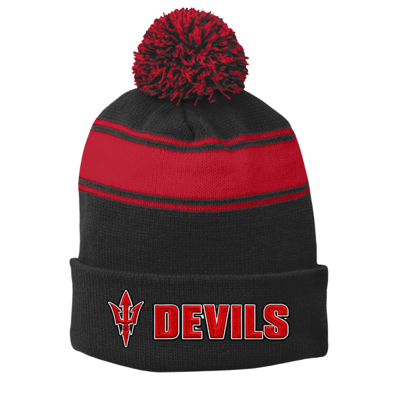 Northeast Devils Pom Beanie | Black