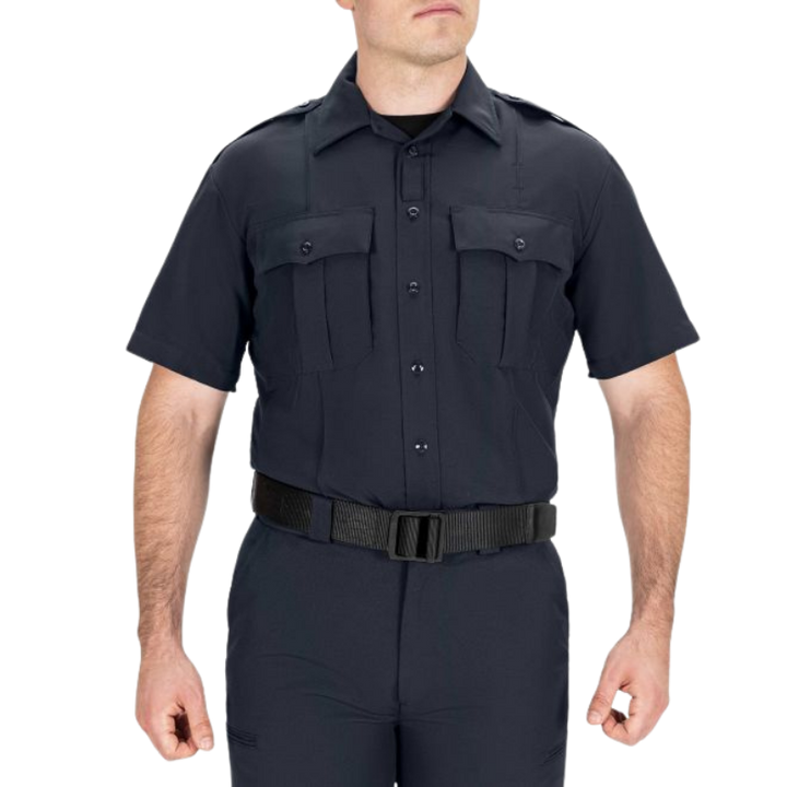 Short Sleeve Polyester Supershirt | Navy