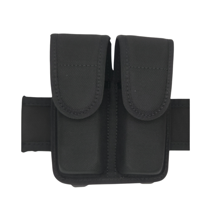 Ballistic TAC Closed Double Magazine Case | Black