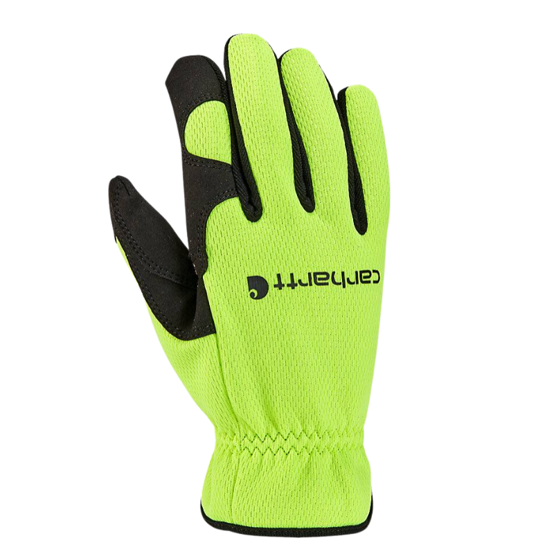 High Dexterity Open Cuff Glove | Lime