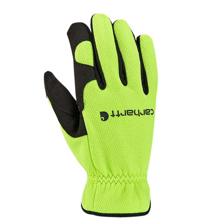 High Dexterity Open Cuff Glove | Lime
