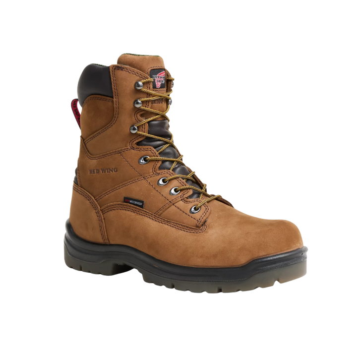 Men's Kingtoe 8" Insulated Waterproof Safety Toe Boot | Cocoa