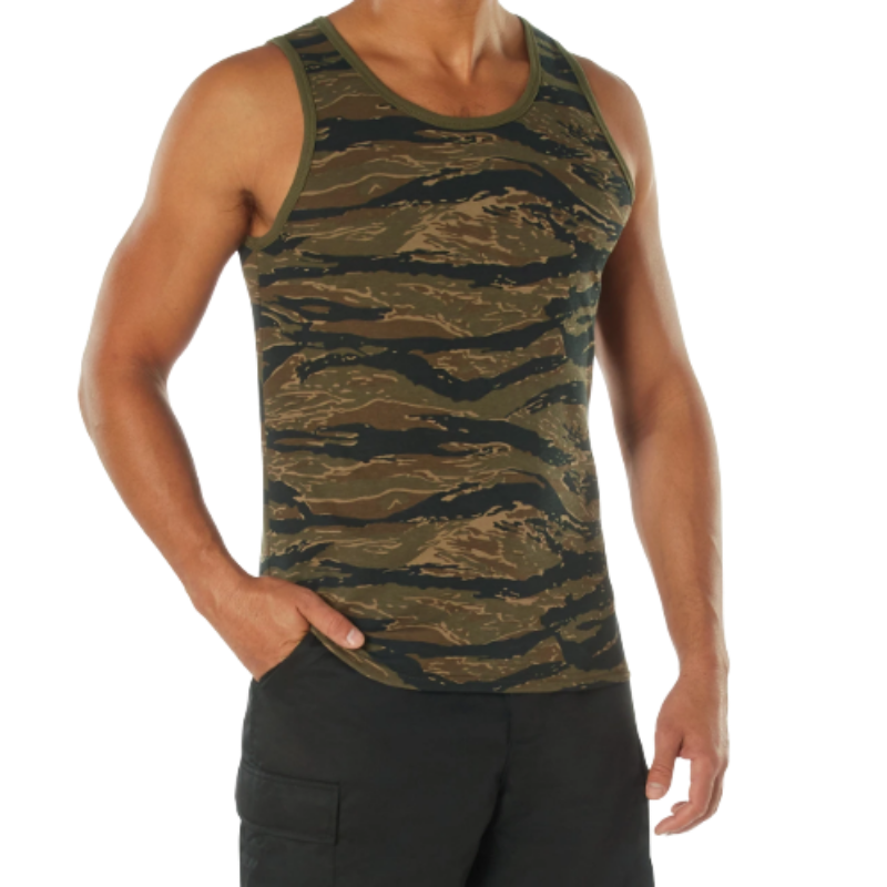 Tank Top | Tiger Stripe Camo