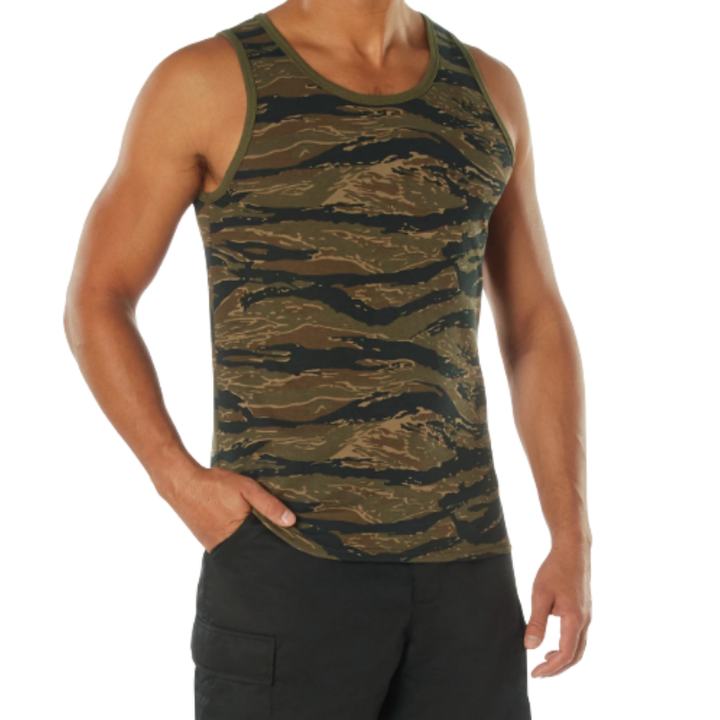 Tank Top | Tiger Stripe Camo