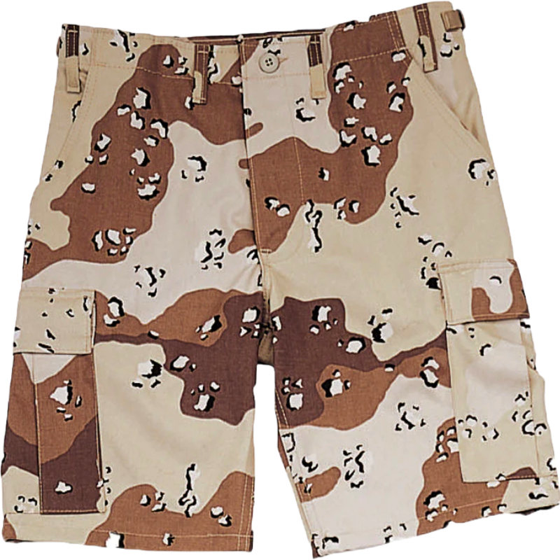 Camo BDU Shorts | 6-Color Desert Camo