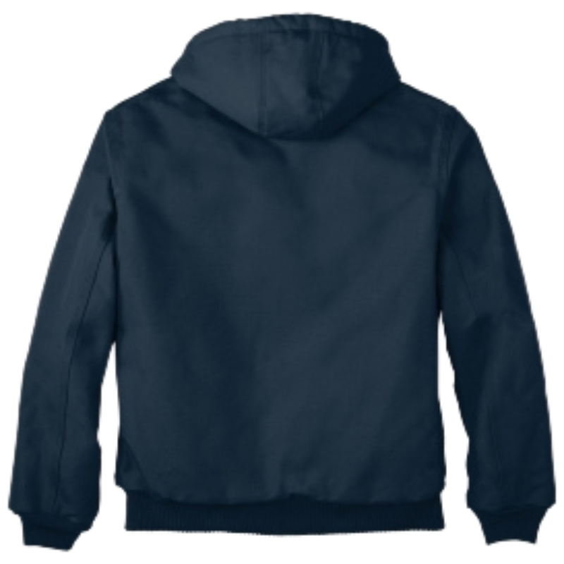 Quilted Flannel Lined Duck Active Jacket | Dark Navy