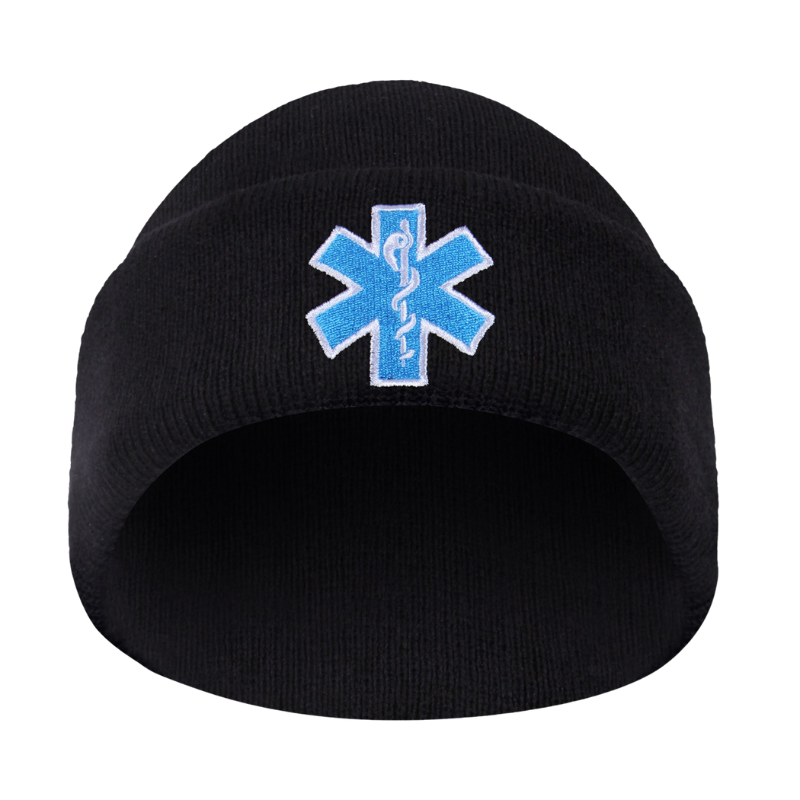 Star of Life EMT Watch Cap | Black
