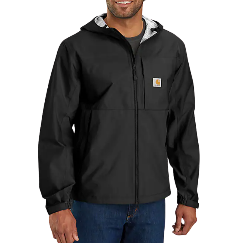 Monterey Lightweight Waterproof Packable Jacket | Black
