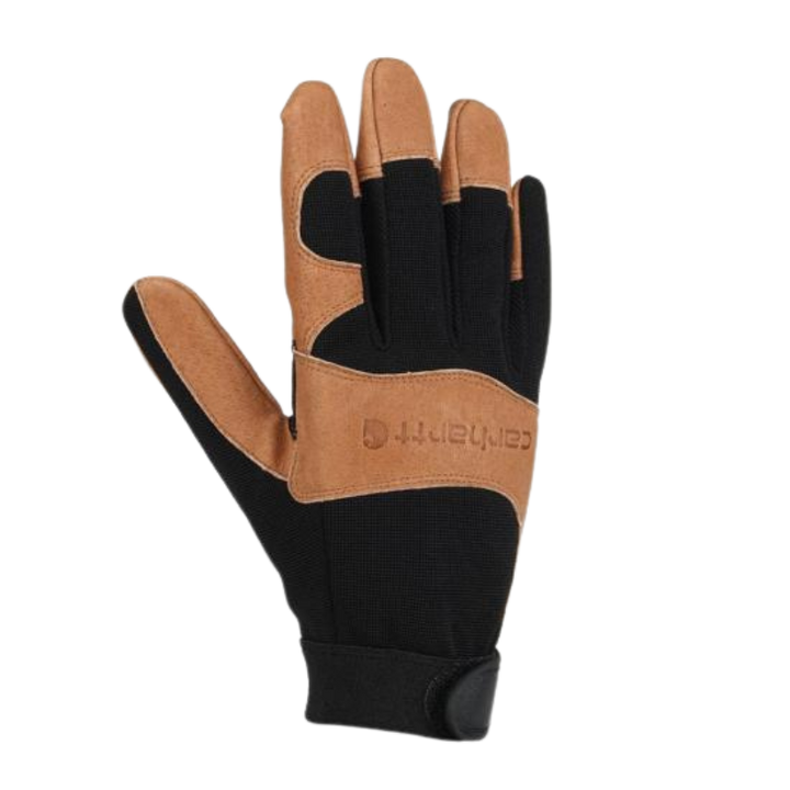 High Dexterity Reinforced Secure Cuff Glove | Black / Barley