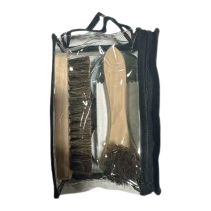 Travel Shoe Shine Kit