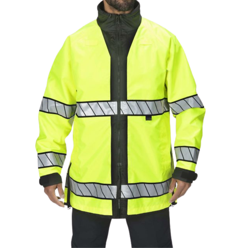 B.Dry Reversible Rain Jacket | Hi-Vis
