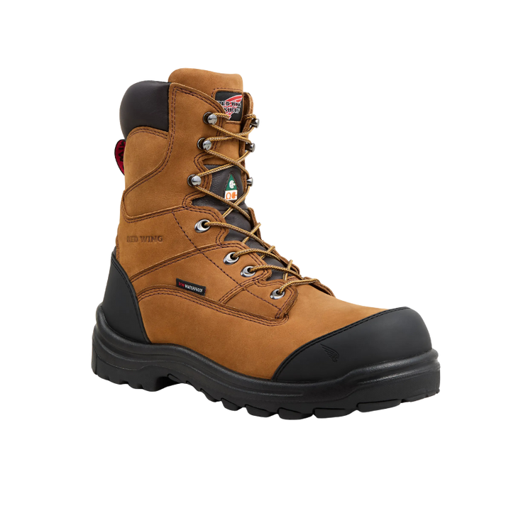 Men's Traction Tred Lite 6-inch Waterproof CSA Safety Toe Boot | Wheat