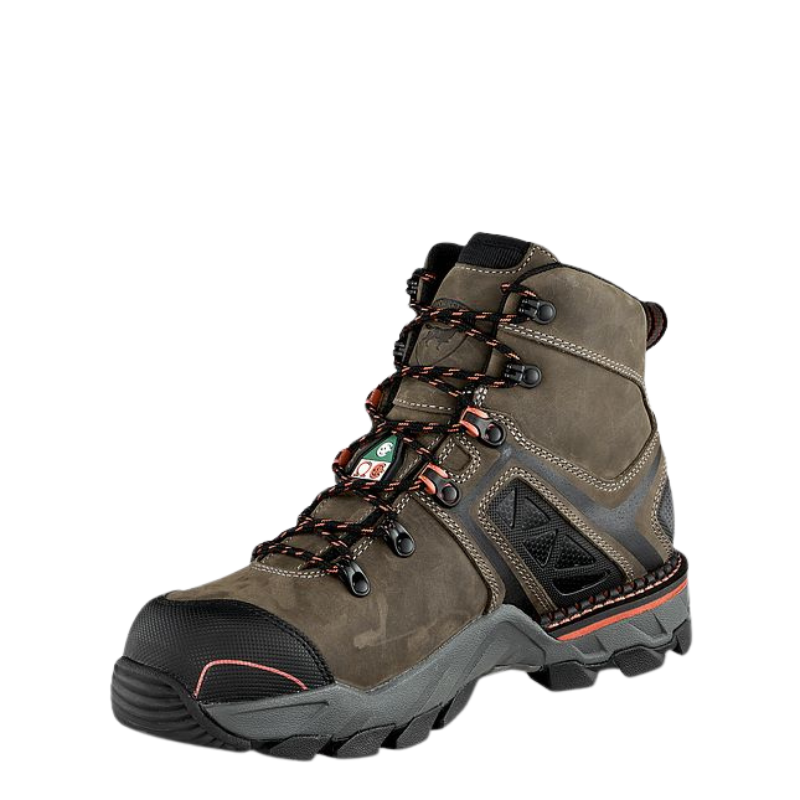 Men's Crosby 6-inch Waterproof Leather CSA Safety Toe Boot | Gray