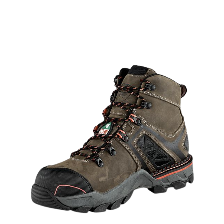 Men's Crosby 6-inch Waterproof Leather CSA Safety Toe Boot | Gray