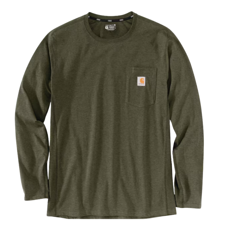 Force Relaxed Midweight Long Sleeve T-Shirt | Multiple Colors