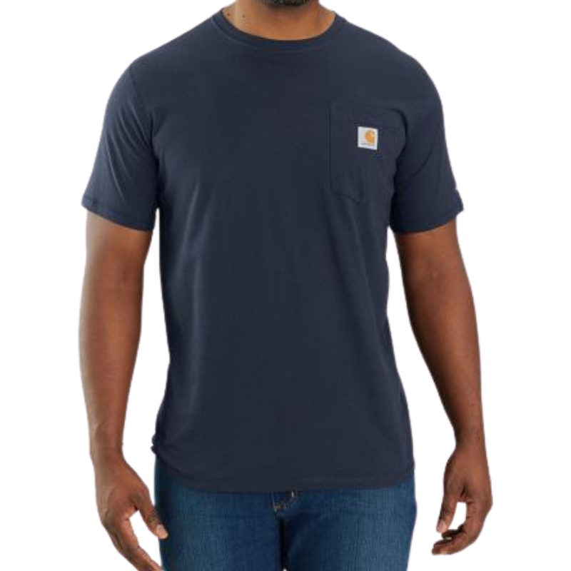 Carhartt Force® Relaxed Fit Short-Sleeve Pocket T-Shirt | Black, Navy, Heather Grey