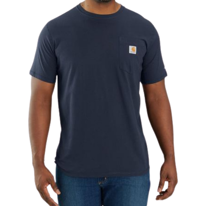 Carhartt Force® Relaxed Fit Short-Sleeve Pocket T-Shirt | Black, Navy, Heather Grey