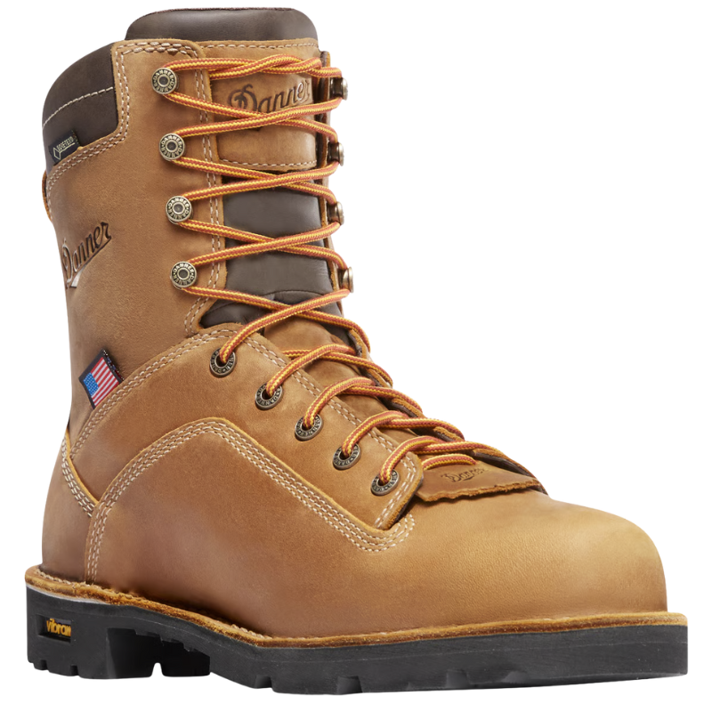 8" Quarry USA Distressed GTX Boots | Brown