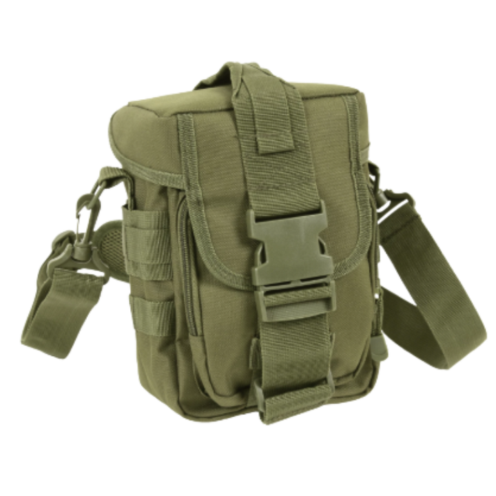 Flexipack MOLLE Tactical Shoulder Bag | Olive Drab