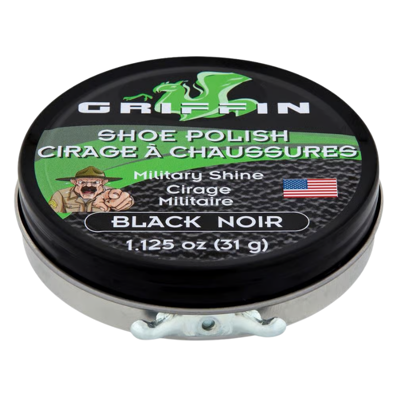 Military Shine Shoe Polish | Black