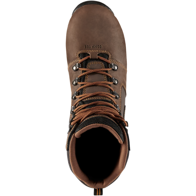 Danner Vicious 8inch Insulated 400G Safety Toe Boot | Brown/Orange