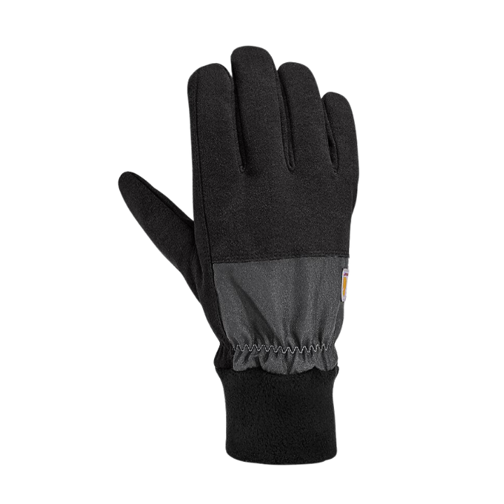 Thermal-Lined Fleece Cuff Glove | Black