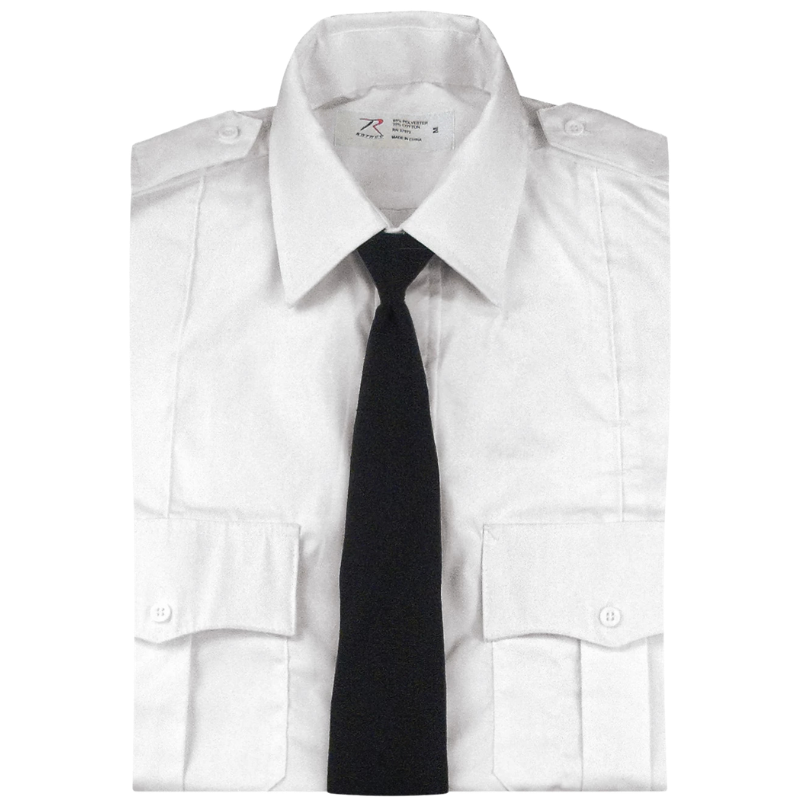 Clip On Neckties | Black