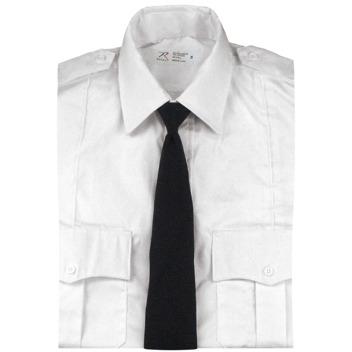 Clip On Neckties | Black