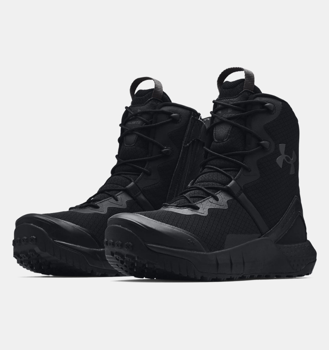 Under Armor 8 Inch MicroG Valsetz Side Zip Tactical Boot Under Armor 8 Inch MicroG Valsetz Side Zip Tactical Boot