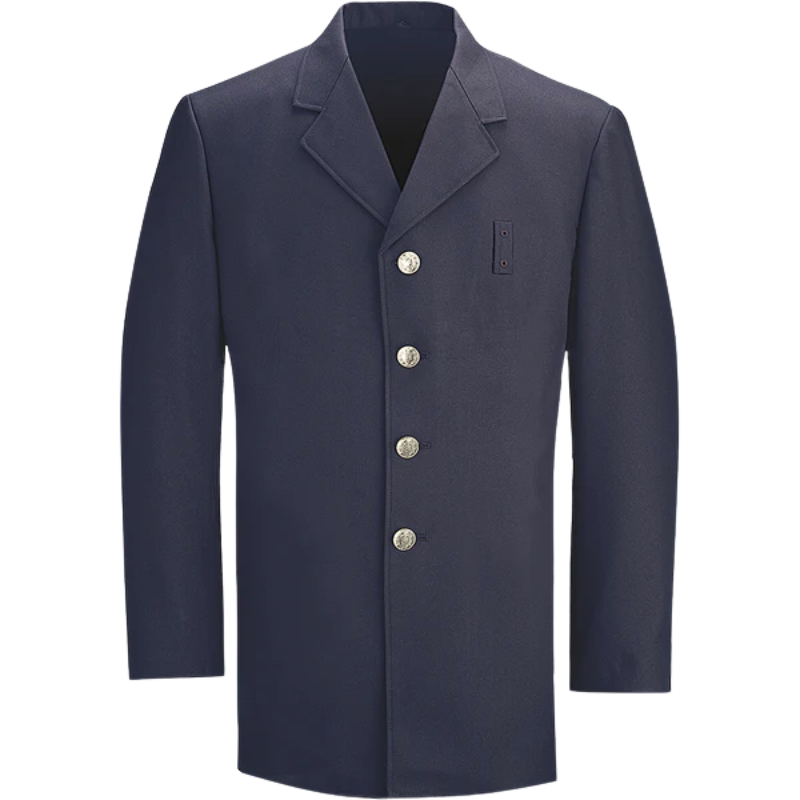 Legend 55% Poly / 45% Wool Men's Single Breasted Dress Blouse | Navy