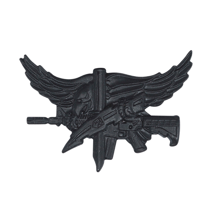 Center Mass Swat Operator Qualifcation Pin | Silver, Pol. Silver, Gold, Pol. Gold, Matte Black