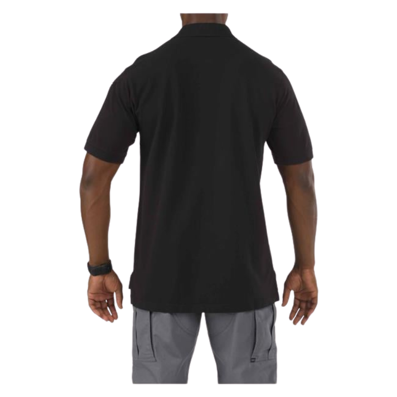 Men's Professional Short Sleeve Polo Shirt | Black