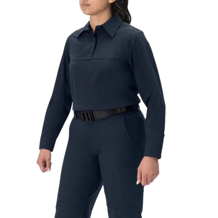 Women's FlexRS Long Sleeve ArmorSkin Base Shirt | Navy