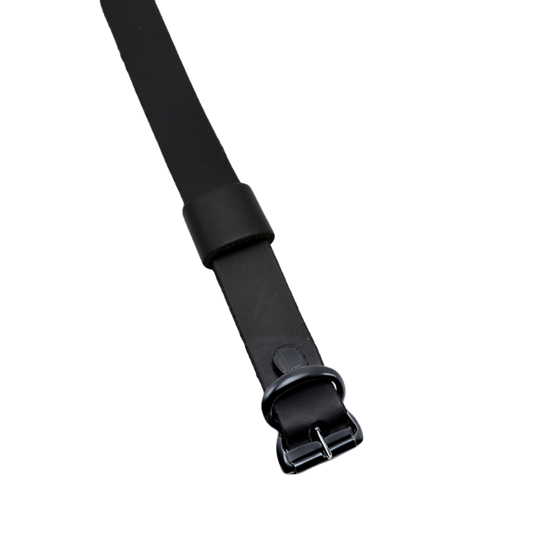 Leather Trooper Campaign Hat Chin Strap - Back Strap | Black