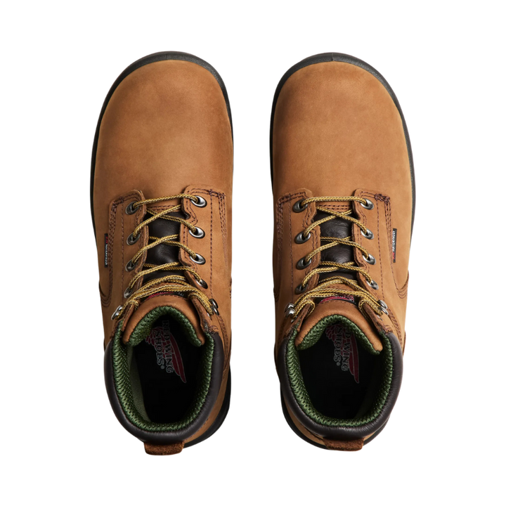 Men's King Toe 6" Waterproof Soft Toe Boot | Brown