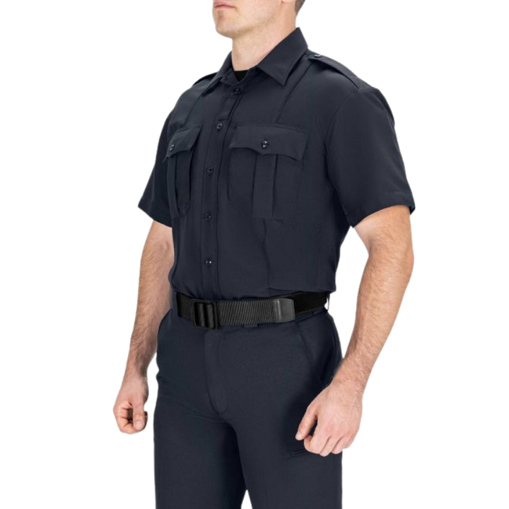 Short Sleeve Polyester Supershirt | Navy