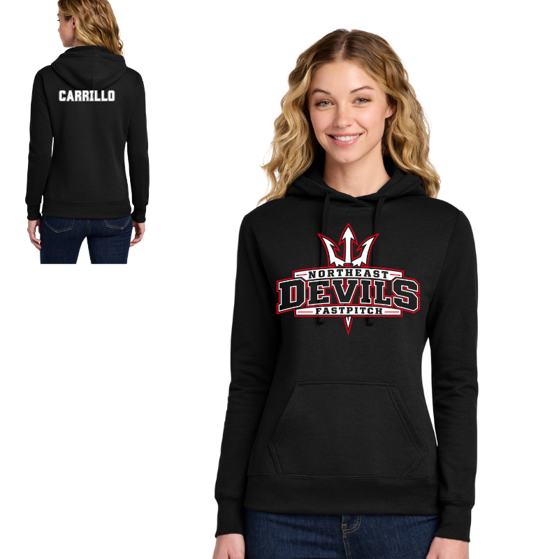 Northeast Fast Pitch New Logo Hoody Ladies | Black