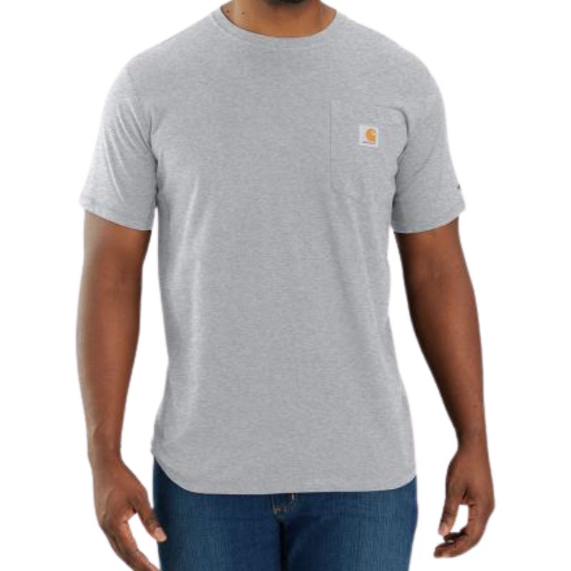 Carhartt Force® Relaxed Fit Short-Sleeve Pocket T-Shirt | Black, Navy, Heather Grey